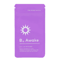 Four-pack of The Good Patch B12 Awake patches.